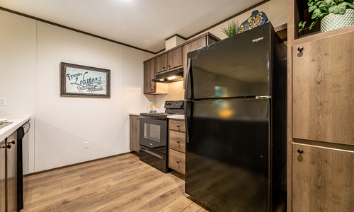 This kitchen is perfect for anyone who values style and functionality.